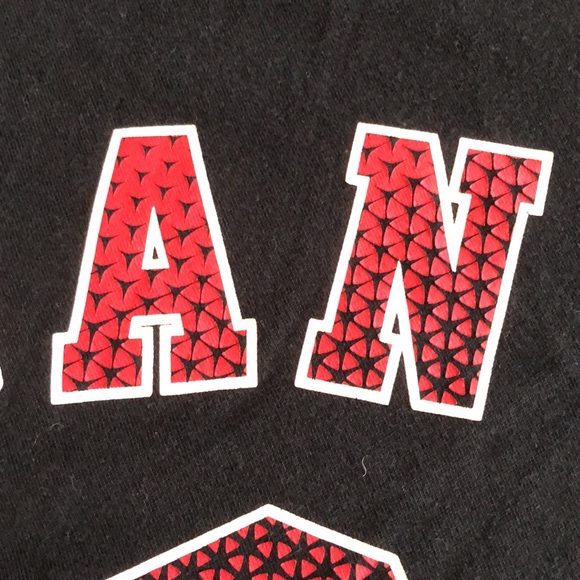 Nike Jordan 23 Dri Fit Large Black and Red Tee Shirt - Picture 6 of 10